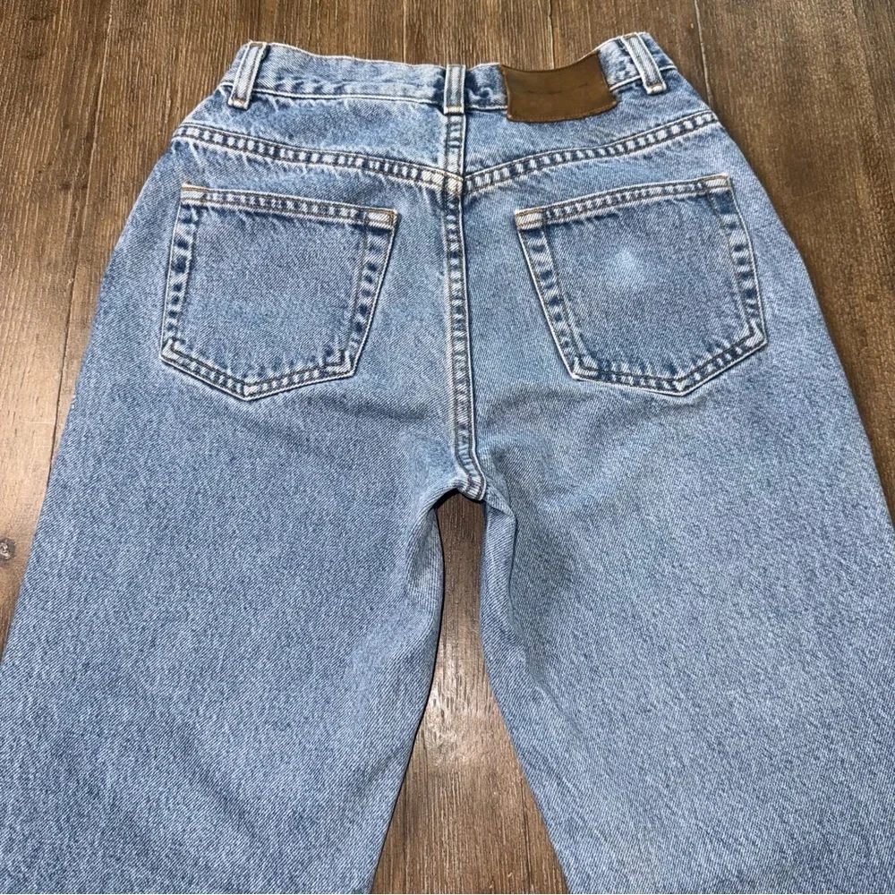 Vintage calvin klein mom jeans high rise straight leg 90s blue